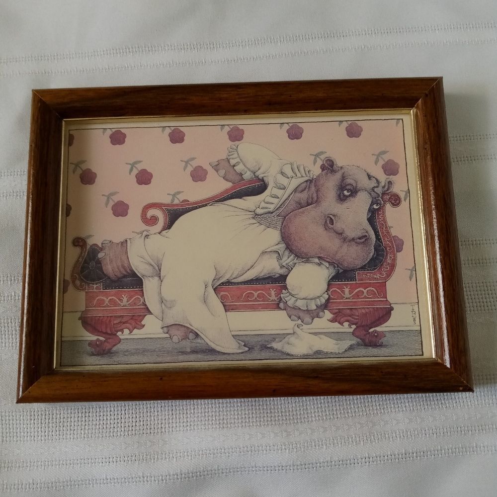 Hippo novelty print